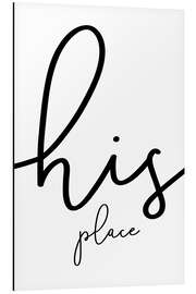 Magnettafel His place