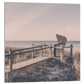 Galleriprint Beach chair on the Baltic Sea