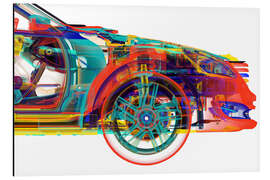 Magnettafel Autoreifen