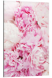 Magnettafel Pinkfarbene Pfingstrosen