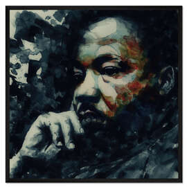 Gerahmter Kunstdruck Martin Luther King