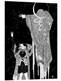 Quadro em PVC Illustration of Shakespeare's Hamlet