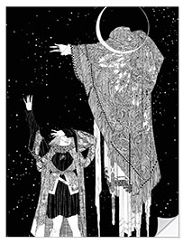 Wall sticker Illustration of Shakespeare's Hamlet