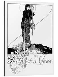 Magnettafel Der Rest ist Stille