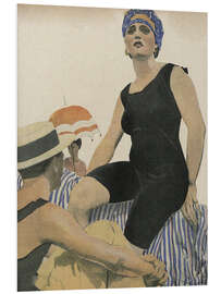 Foam board print Swimwear July 1918