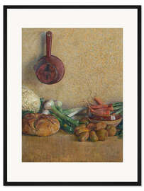 Gerahmter Kunstdruck Die Speisekammer