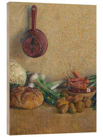 Holzbild Die Speisekammer