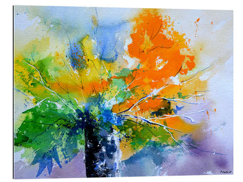 Gallery print Colorful, abstract bouquet