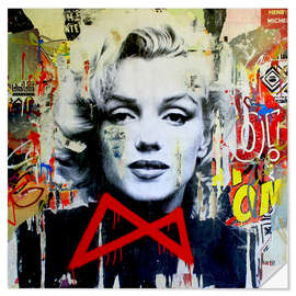 Wall sticker Marilyn II