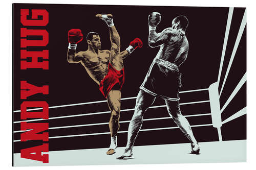 Aluminium print Andy Hug