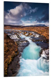 Gallery print Bruarfoss waterfall on Iceland