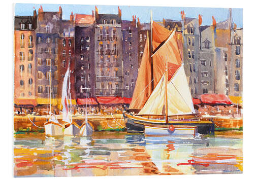 PVC print Honfleur redux