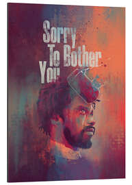 Tableau en aluminium Sorry To Bother You