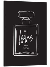 Magnettafel Liebes Parfüm