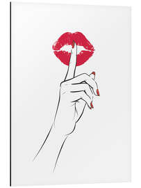 Magnettafel Ruhe bitte