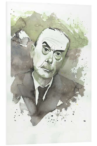 Foam board print Thomas Mann