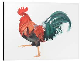 Tableau en aluminium Coq