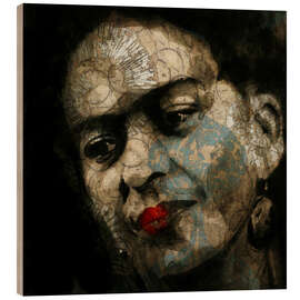 Hout print Frida