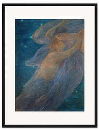 Gerahmter Kunstdruck Die Nacht