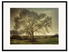 Gerahmter Kunstdruck Landschaft