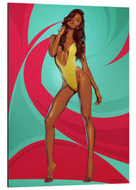 Magnettafel Sexy Girl