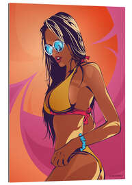 Gallery print Beach Girl