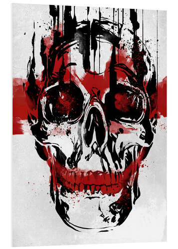 Foam board print Ink Skull