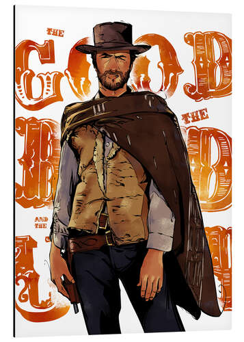 Aluminium print The Good, the Bad and the Ugly