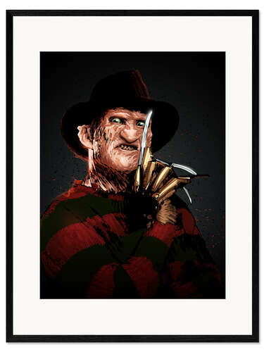 Kehystetty taidepainatus Freddy