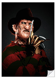 Naklejka na ścianę Freddy