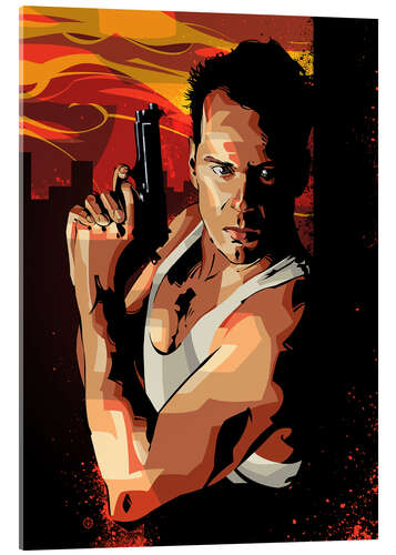 Acrylglasbild Die Hard II