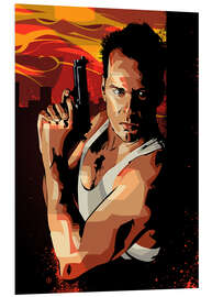 Foam board print Die Hard II