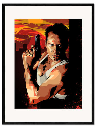 Framed art print Die Hard II