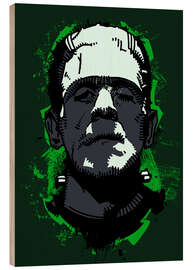 Cuadro de madera Frankenstein 1931