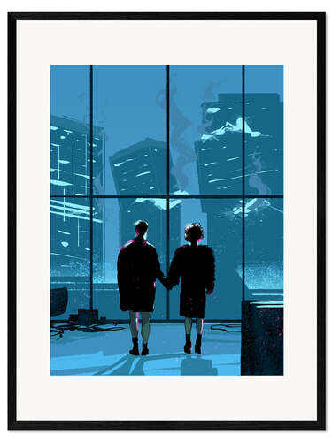 Framed art print Fight Club II