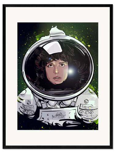 Plakat artystyczny premium w ramie Ellen Ripley