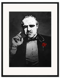 Gerahmter Kunstdruck Der Pate