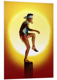 Cuadro de PVC Karate Kid