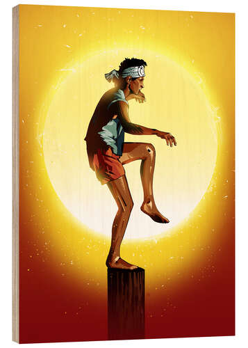 Print på træ Karate Kid