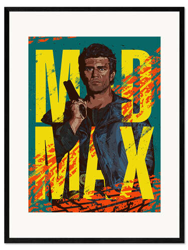Stampa artistica con cornice Mad Max