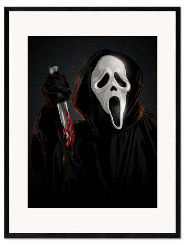 Framed art print Scream