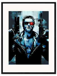 Ingelijste kunstdruk Terminator I