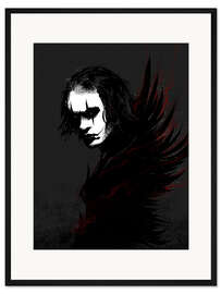Gerahmter Kunstdruck The Crow