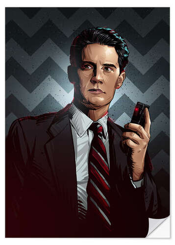 Vinilo para la pared Twin Peaks