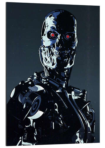 Aluminium print Terminator II