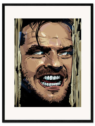Gerahmter Kunstdruck The Shining