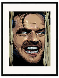 Gerahmter Kunstdruck The Shining
