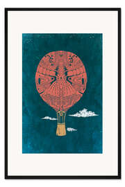 Gerahmter Kunstdruck Reise