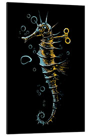 Quadro em plexi-alumínio Mechanical seahorse