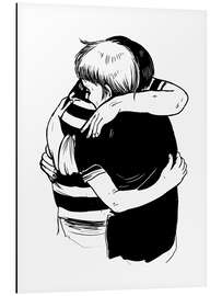 Magnettafel Die Umarmung